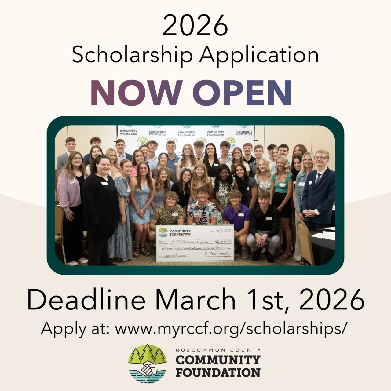 2026 Scholarship Cycle