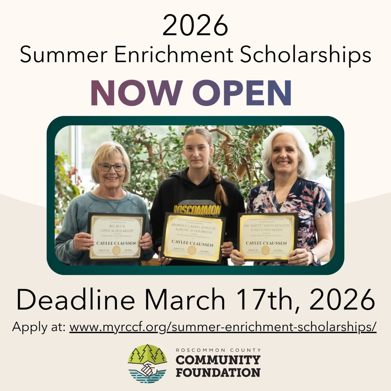 2026 summer enrichment scholarships