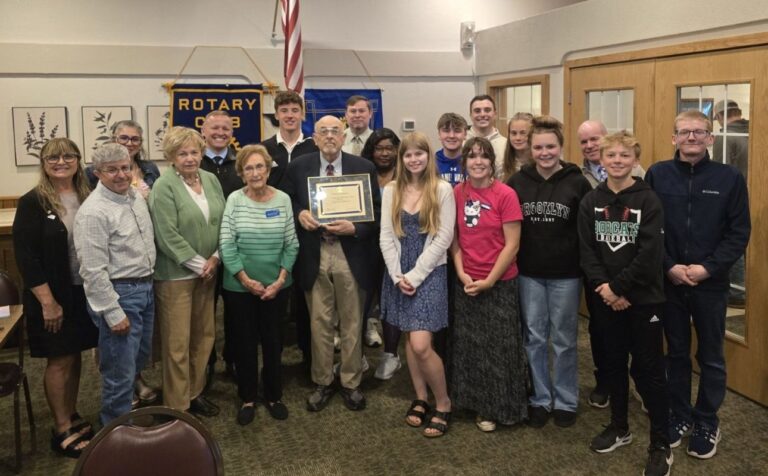 Art Gonzalez and Houghton Lake Rotary Club