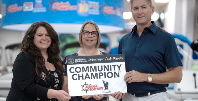 Community Champion Spicer's Boat City