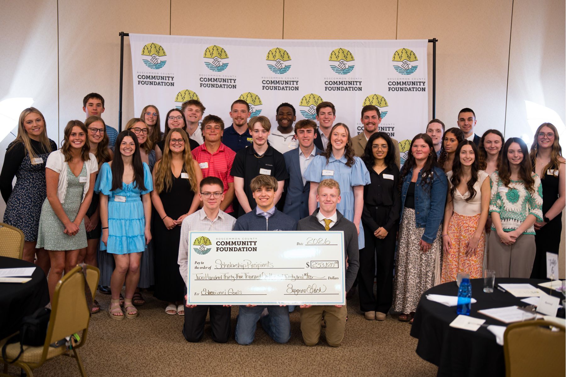 Scholarship awards winners